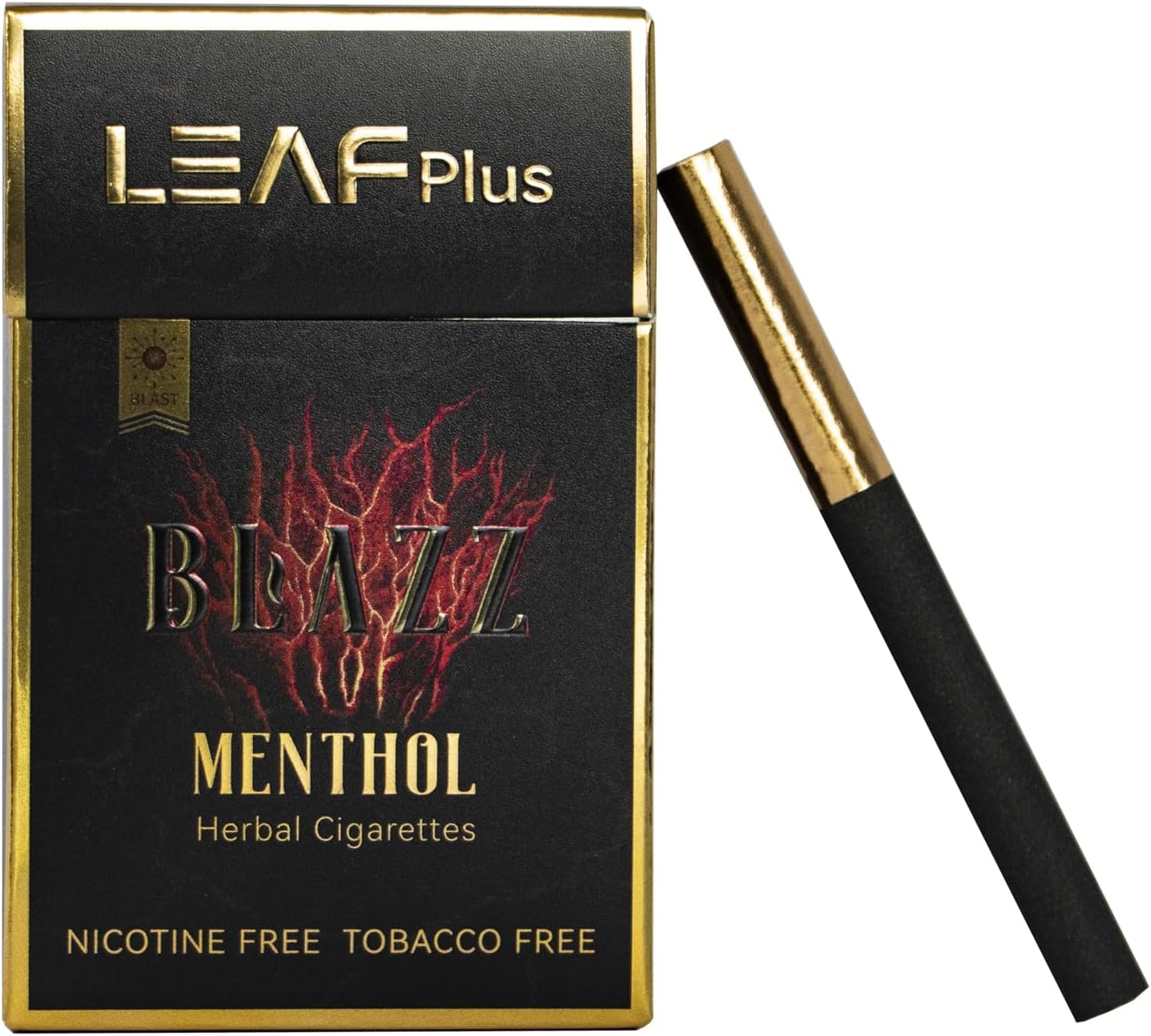LeafPlus Blazz menthol blast capsule herbal cigarettes