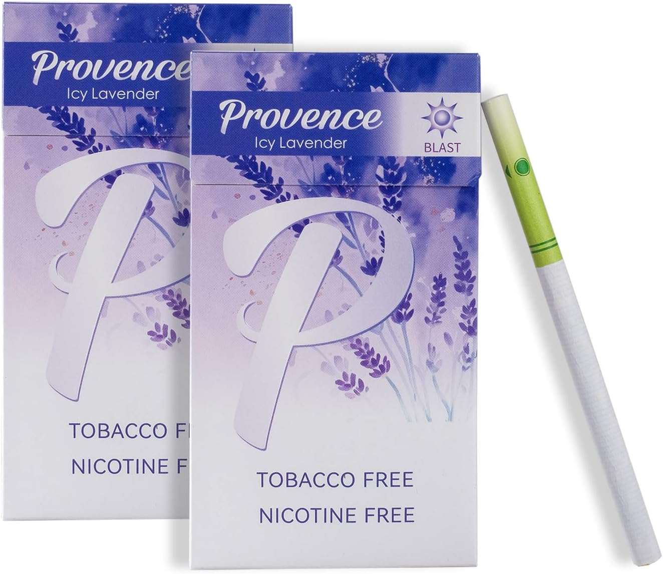 Provence Icy Lavender slim herbal cigarettes