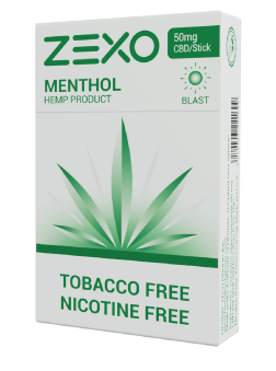 ZEXO Menthol Hemp Cigarettes